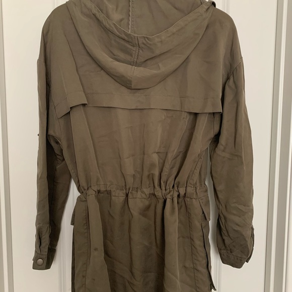 Zara basic parka coat outwear size xs - Picture 2 of 3